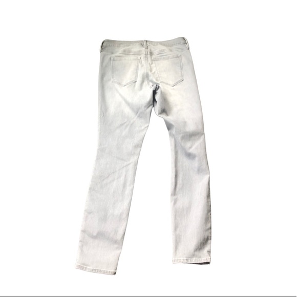 Athleta Sculptek light gray Skinny Jeans Size 4 - Picture 3 of 4